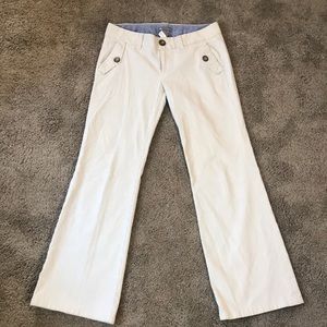 3/$20 Gap Hip Slung Seersucker Flare Trousers (4)